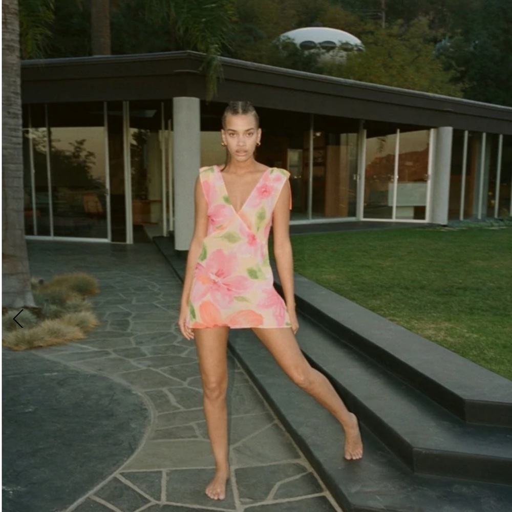 With Jean Lani dress- out of stock style